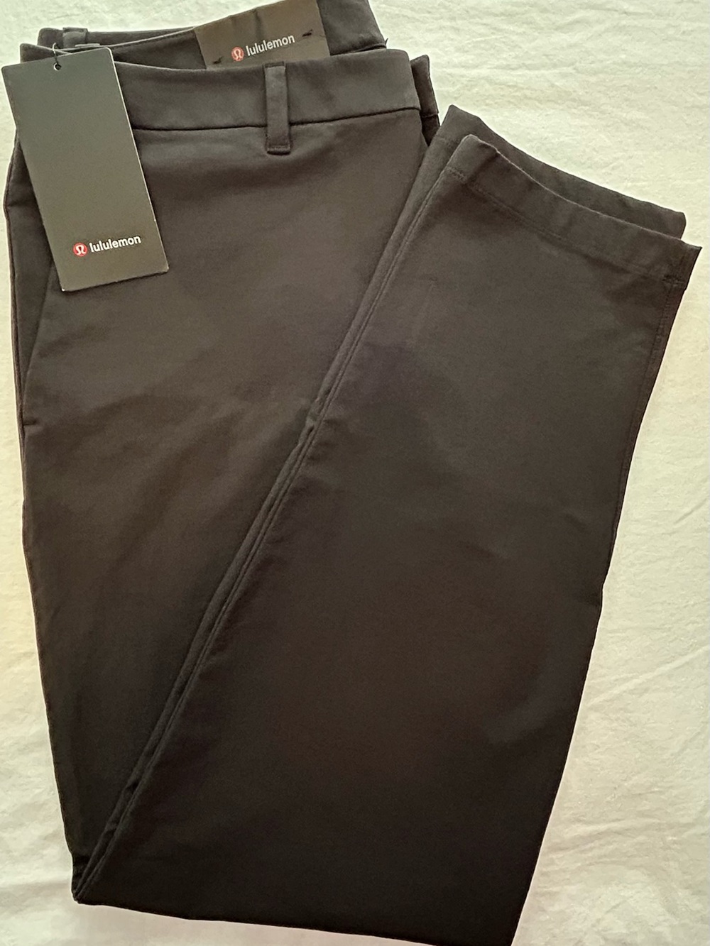 lululemon Men's Black ABC Slim-Fit Trouser 36x32